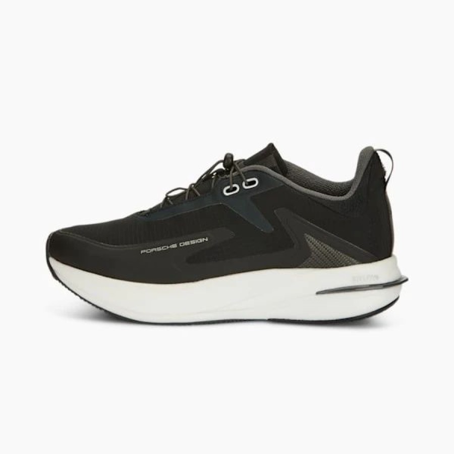 Shoes * | Puma Porsche Design Nitro Runner Ii Motorsport Shoes Men Jet Black-Asphalt