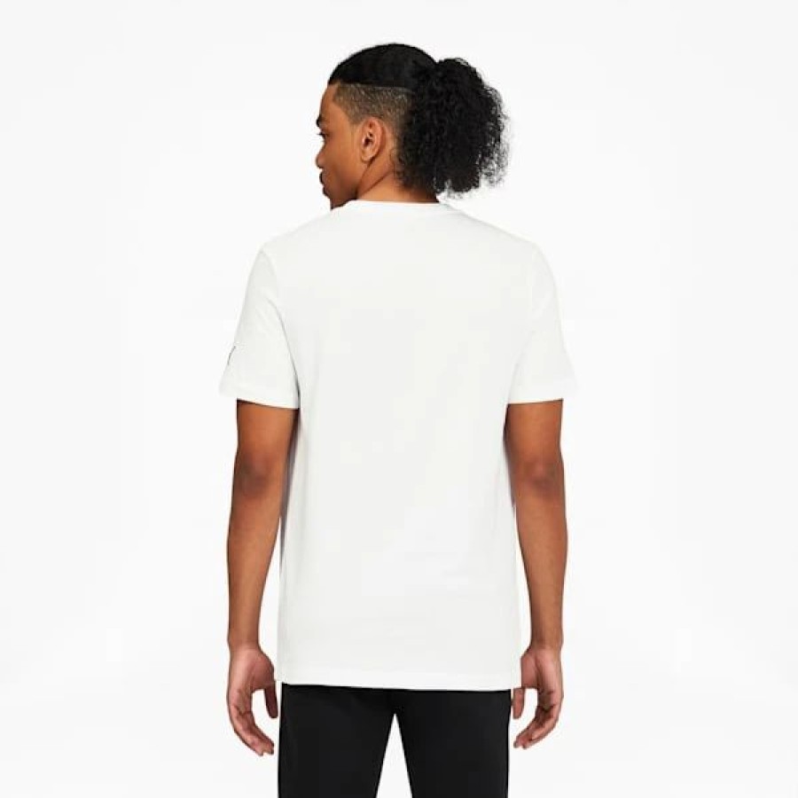 Clothing * | Puma Box Men'S Graphic Tee Puma White