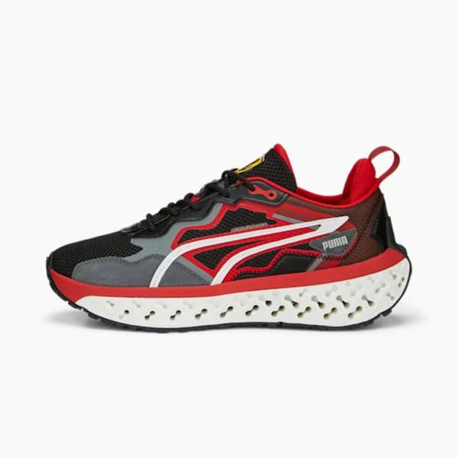 Shoes * | Scuderia Ferrari Xetic Sculpt Motorsport Sneakers Puma Black-Rosso Corsa