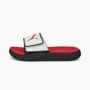 Shoes * | Softride Men'S Slides Puma Black-Puma Red-Puma White