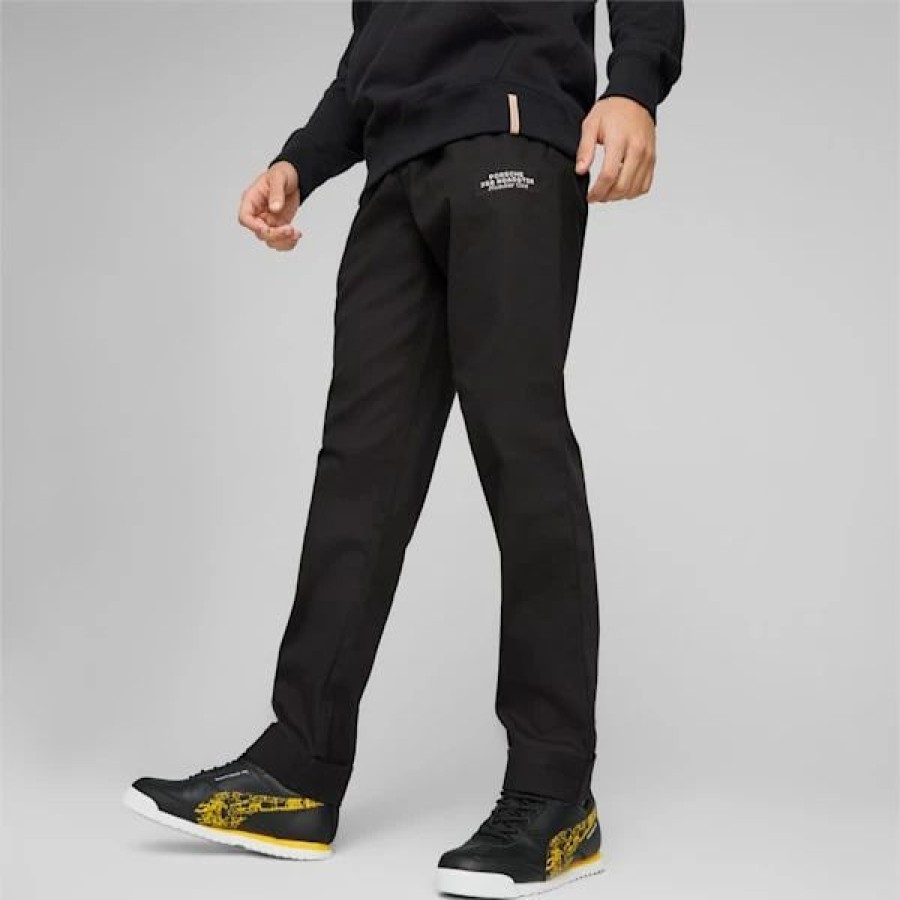 Sports * | Porsche Legacy 365 Roadster Men'S Pants Puma Black