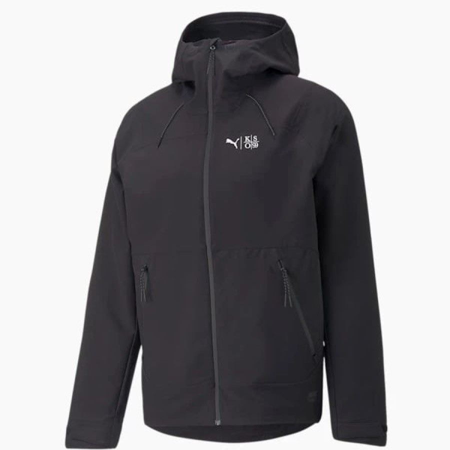 Sports * | Puma X Kso Seasons Men'S Running Jacket Puma Black