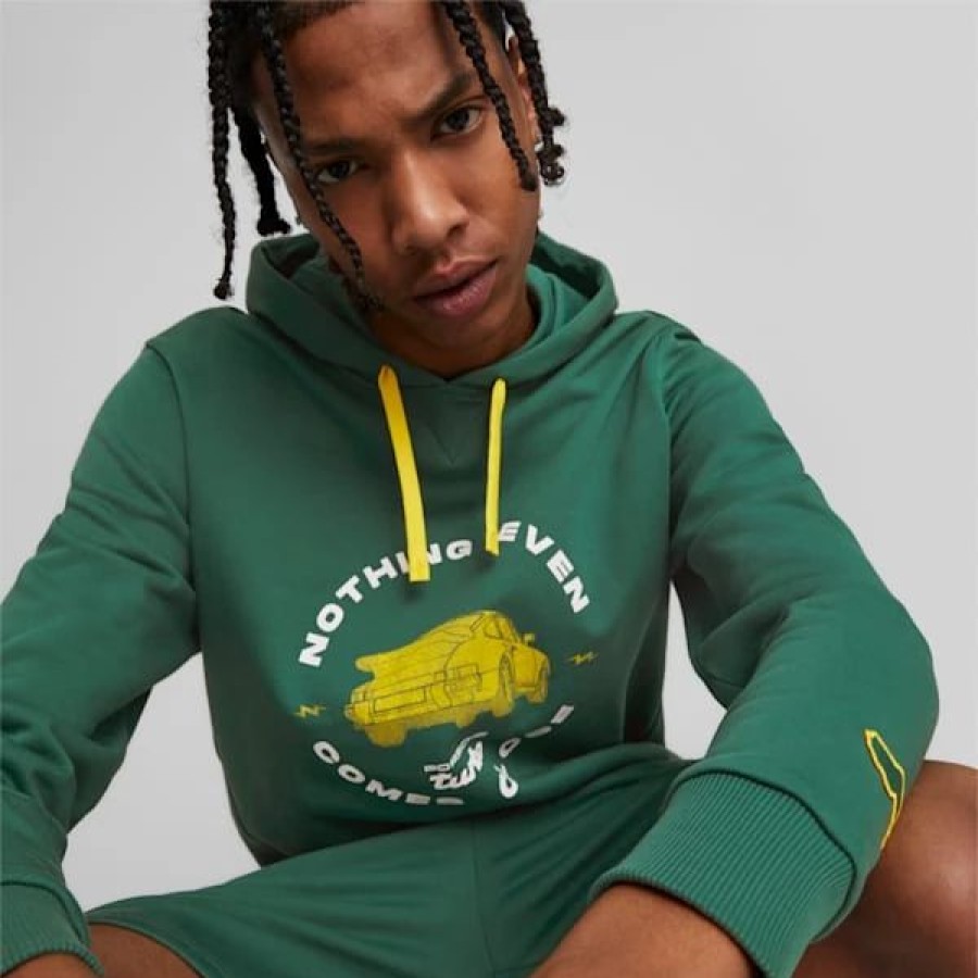 Sports * | Puma Porsche Legacy Men'S Graphic Hoodie Vine