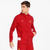 Sports * | Puma Scuderia Ferrari Race Hooded Men'S Sweat Jacket Rosso Corsa