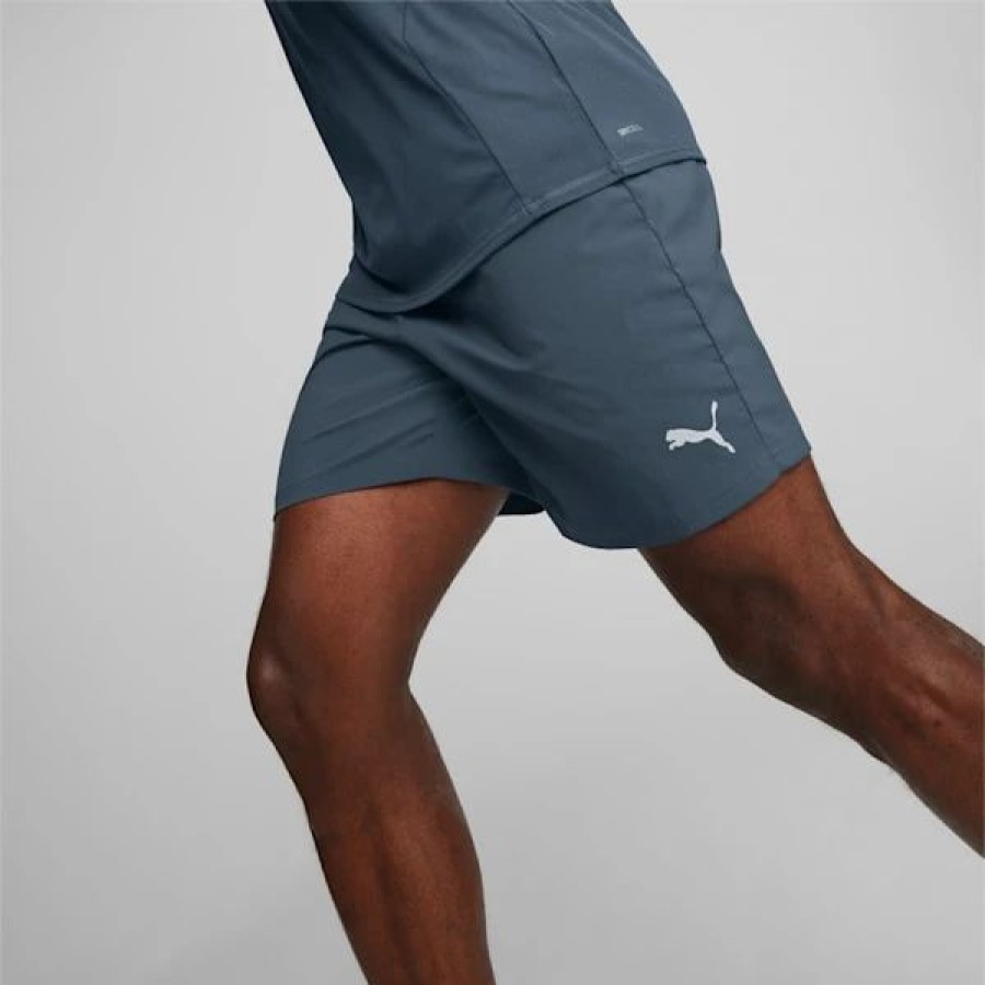 Sports * | Favorite 2-In-1 Men'S Running Shorts Dark Night-Puma Black