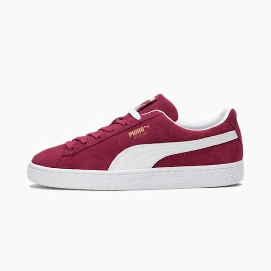 Shoes * | Puma X Tmc Status Symbol Suede Sneaker Rhododendron-Puma White