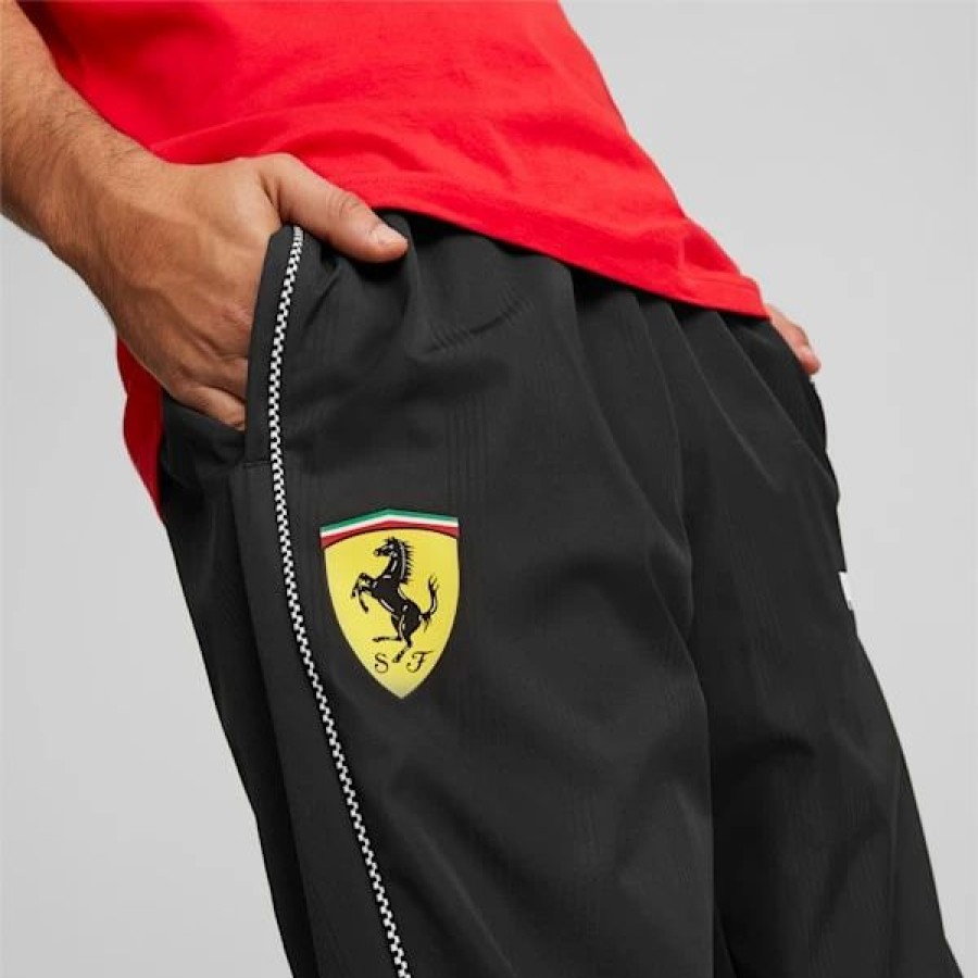 Sports * | Scuderia Ferrari Sds Men'S Pants Puma Black