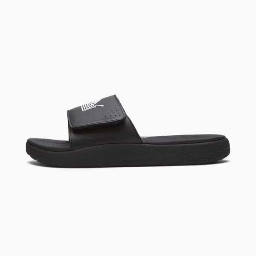 Shoes * | Puma X Tmc Softride Slides Puma Black-Puma White