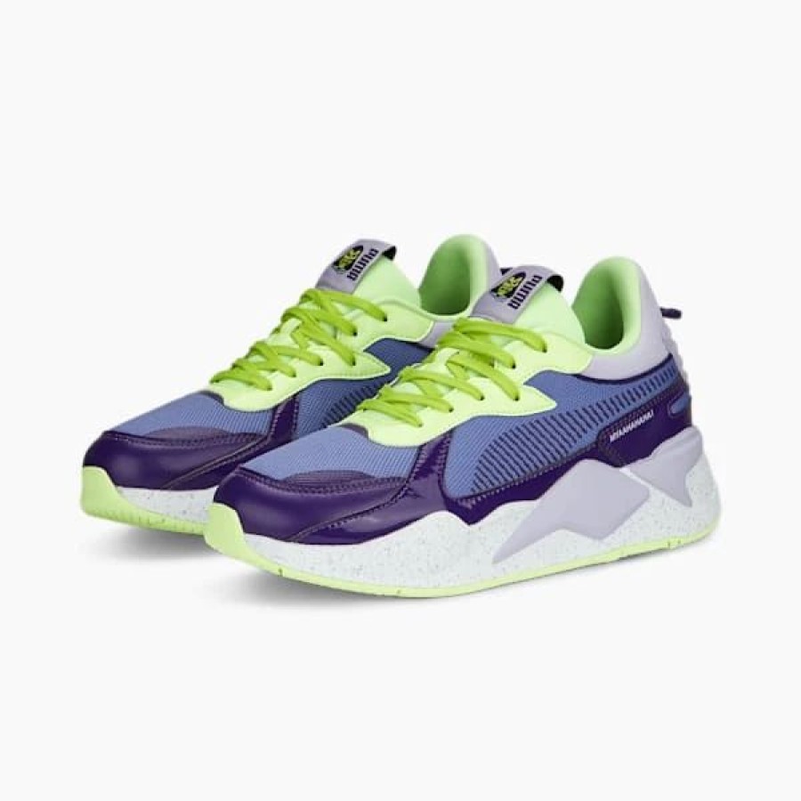 Shoes * | Puma X Masters Of The Universe Rs-X Skeletor Sneakers Violet Indigo-Light Lavender-Fizzy Light