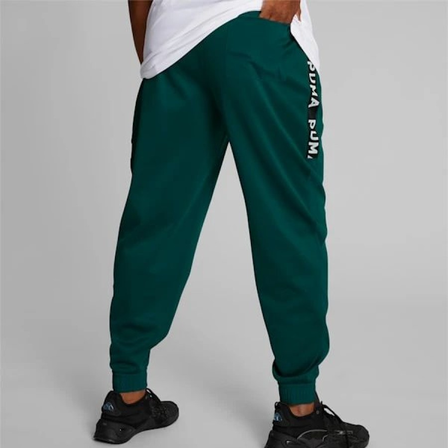 Clothing * | Puma Train Fit Pwrfleece Men'S Training Jogger Bt Varsity Green