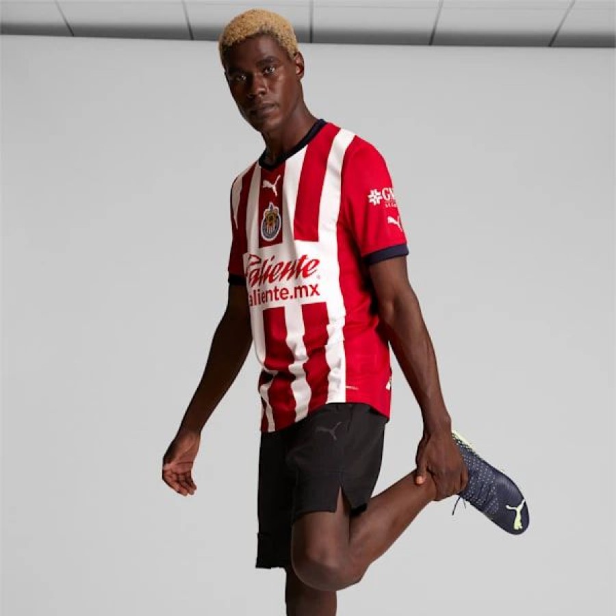 Sports * | Chivas '22/'23 Men'S Replica Home Jersey Puma Red