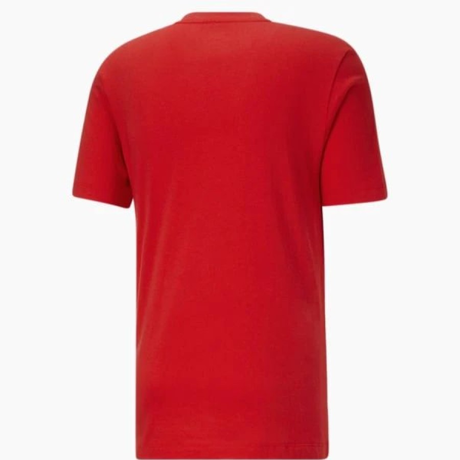 Clothing * | Vert Puma Men'S Tee Inf High Risk Red-Puma Black