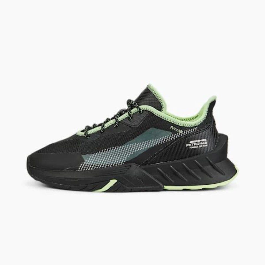 Shoes * | Mercedes F1 Maco Sl Motorsport Shoes Puma Black-Fizzy Apple