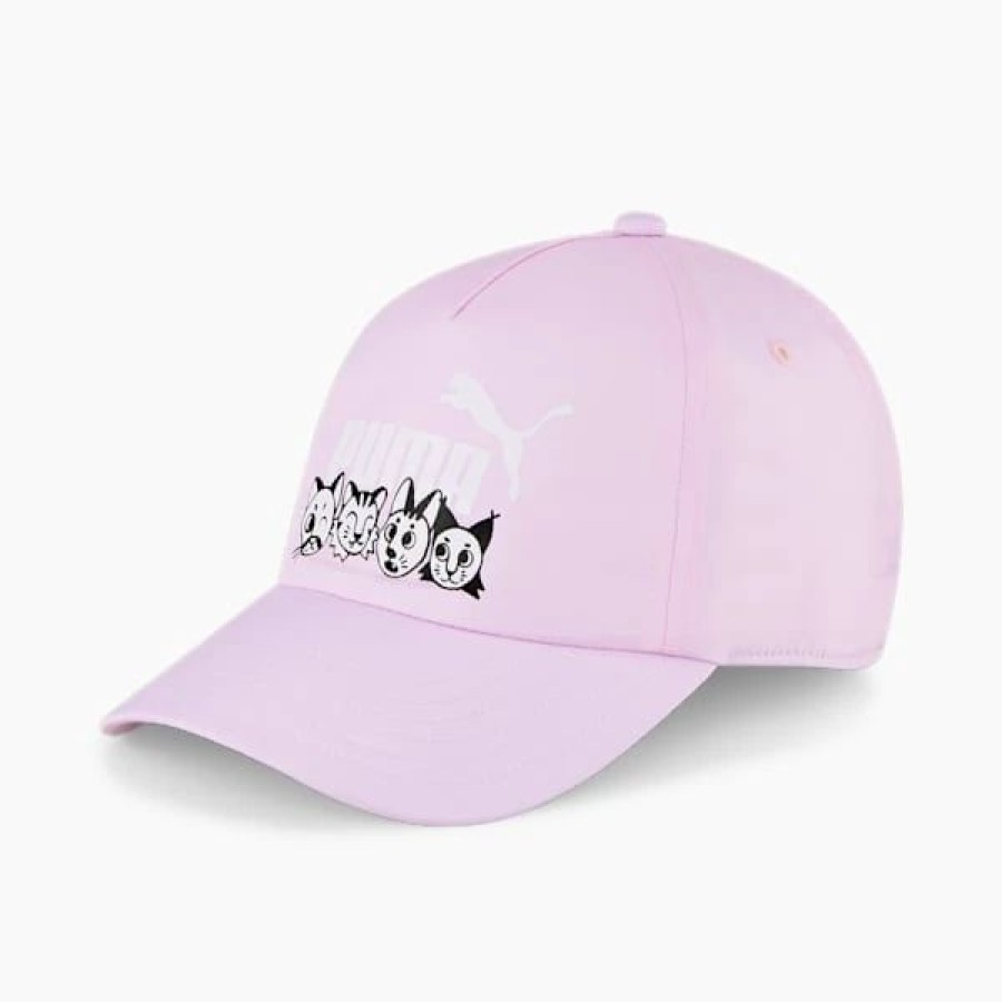 Accessories * | Puma Mates Big Kids' Cap Pearl Pink