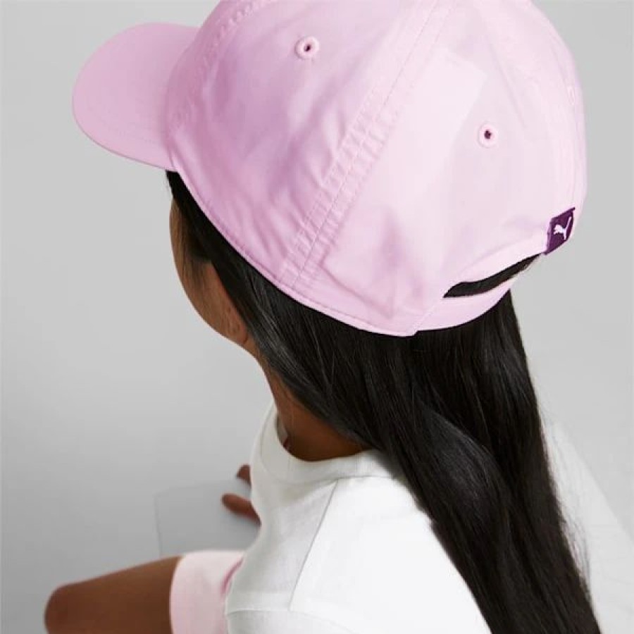 Accessories * | Puma Mates Big Kids' Cap Pearl Pink