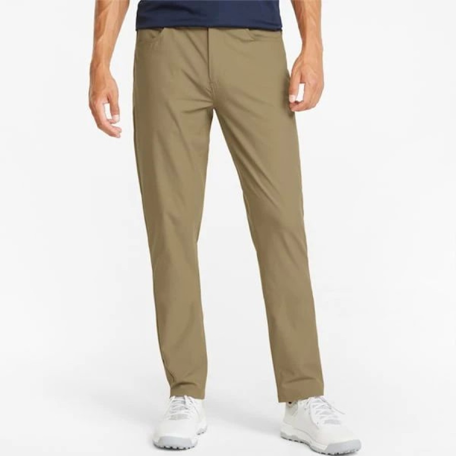 Sports * | Puma 101 Men'S Golf Pants Antique Bronze