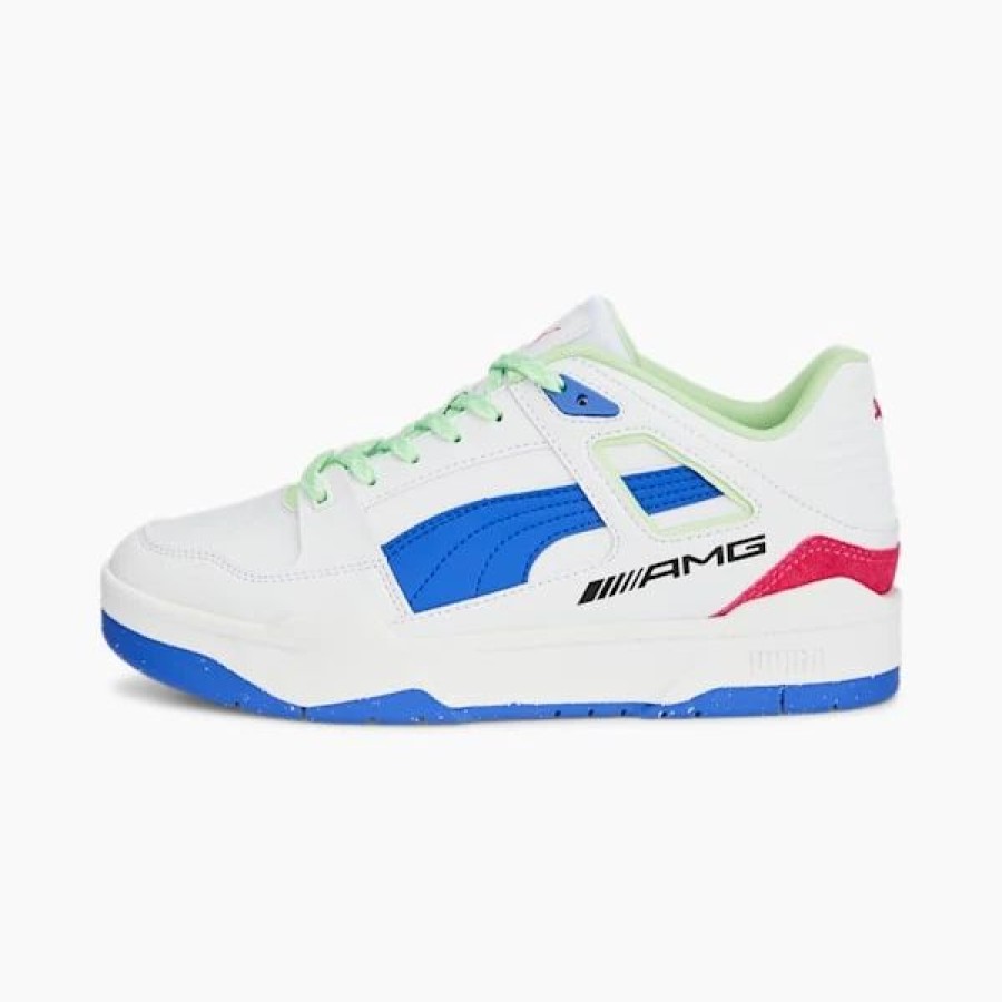 Shoes * | Mercedes-Amg Petronas Motorsport Slipstream Motorsport Shoes Puma White-Royal Sapphire