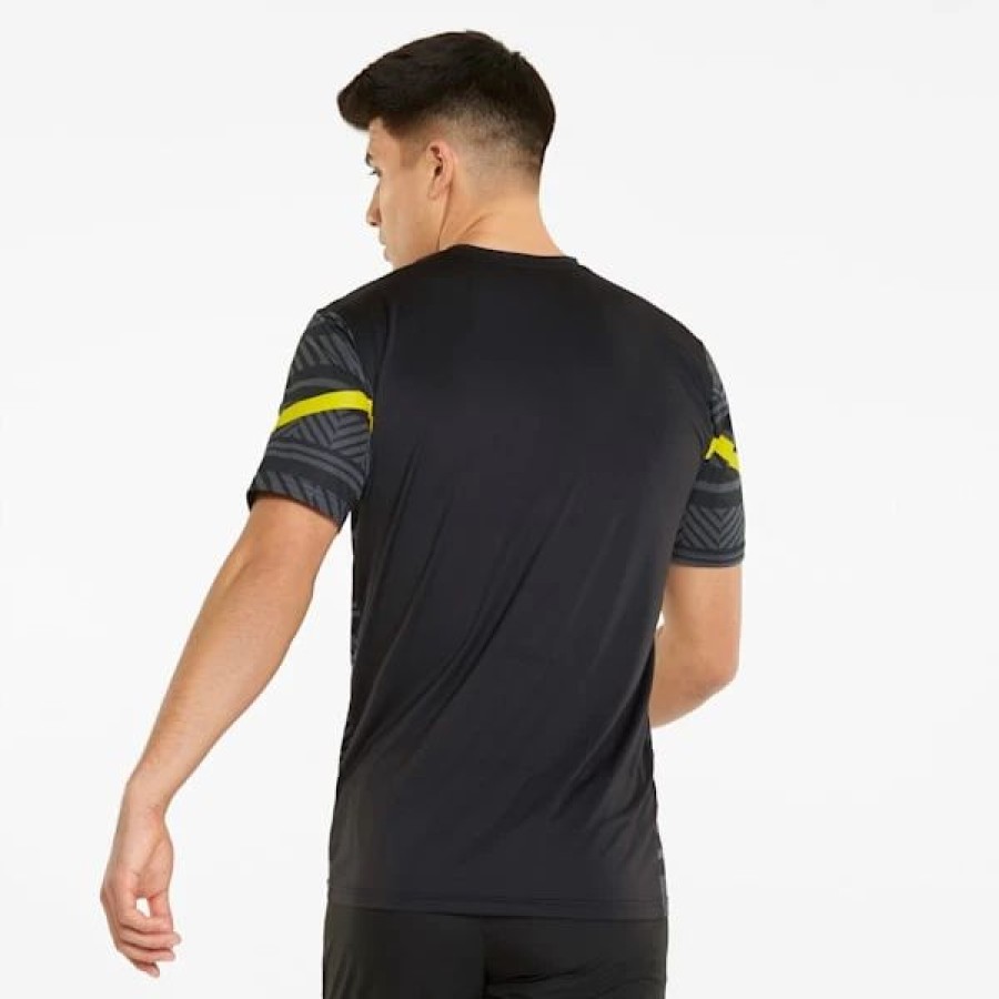 Sports * | Bvb Prematch Men'S Jersey Puma Black-Cyber Yellow