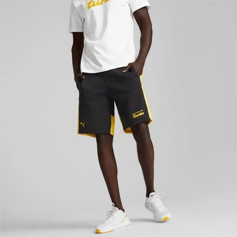 Sports * | Porsche Legacy Men'S Sweatshorts Puma Black