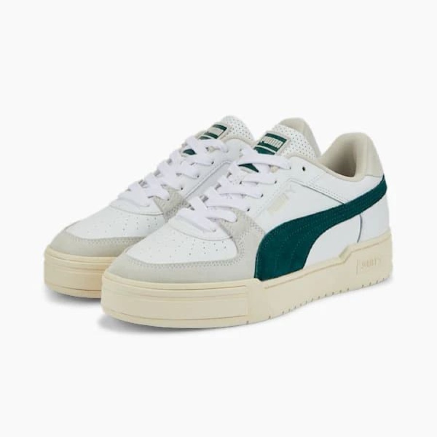 Shoes * | Ca Pro Ivy League Sneakers Puma White-Varsity Green-Whisper White