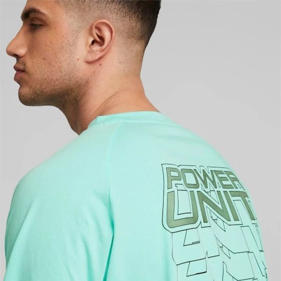 Sports * | Puma Mercedes-Amg Petronas Motorsport Men'S Statement Tee Mint