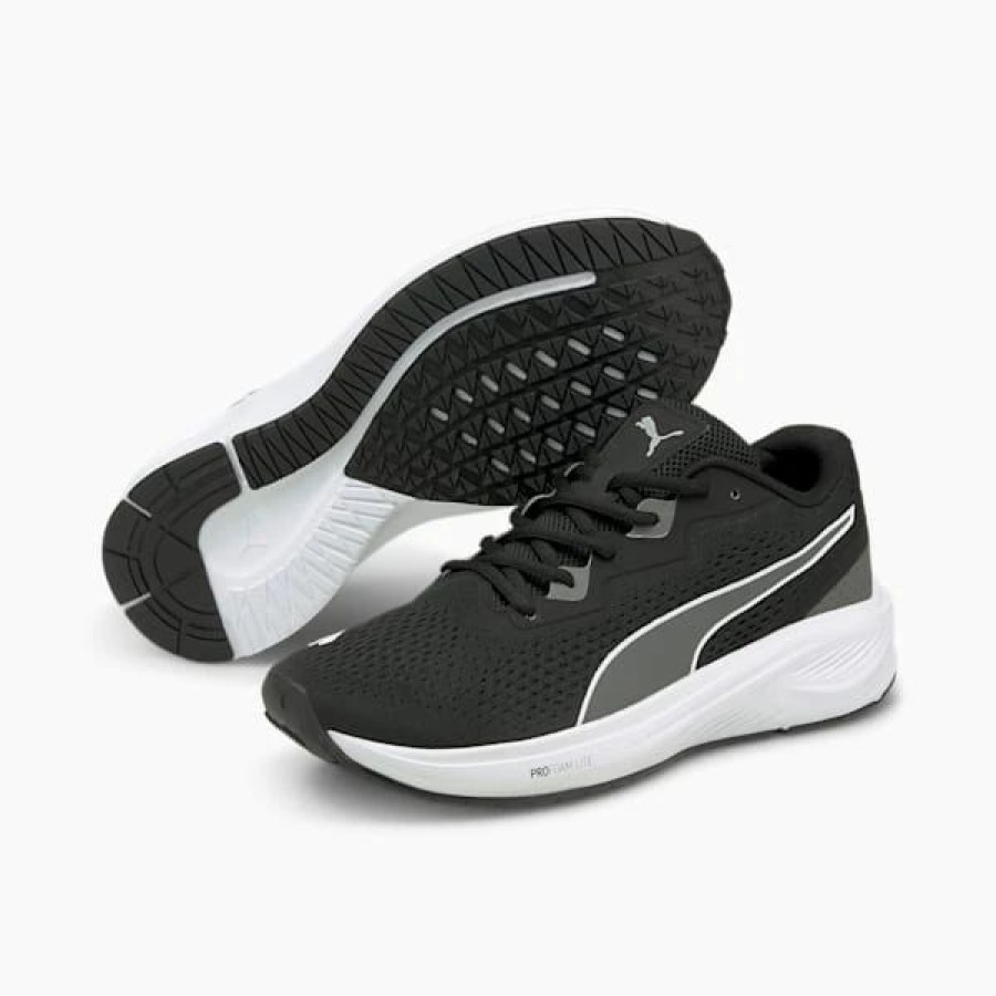 Shoes * | Aviator Men'S Running Shoes Puma Black-Castlerock : Sold Out