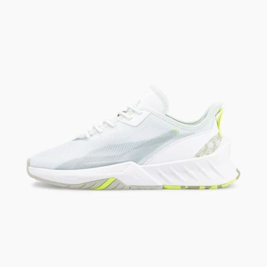 Shoes * | Maco Sl Rkdo Esports Sneakers Puma White-Ice Flow-Lime Squeeze