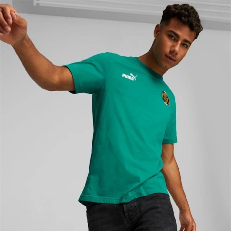 Sports * | Ftblcore Men'S Fan Tee Pepper Green-Puma White