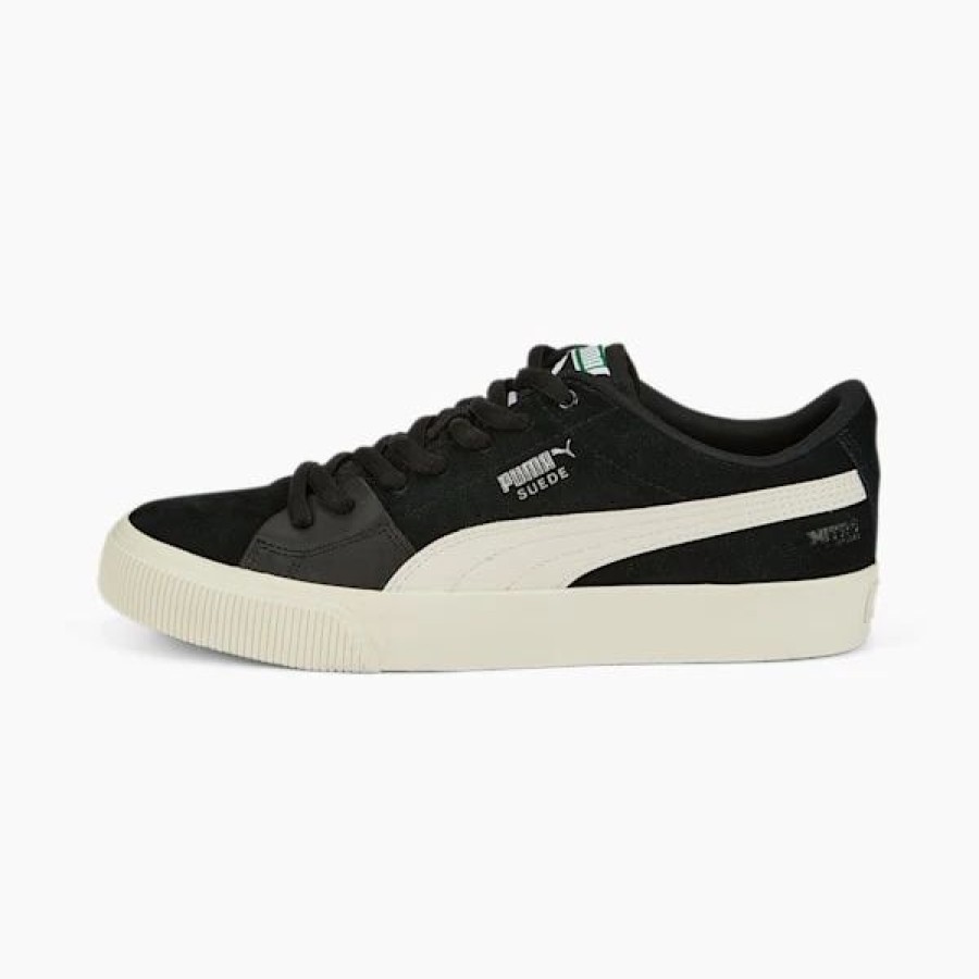 Shoes * | Suede Skate Nitro Og Sneakers Puma Black-Whisper White