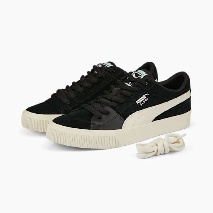 Shoes * | Suede Skate Nitro Og Sneakers Puma Black-Whisper White