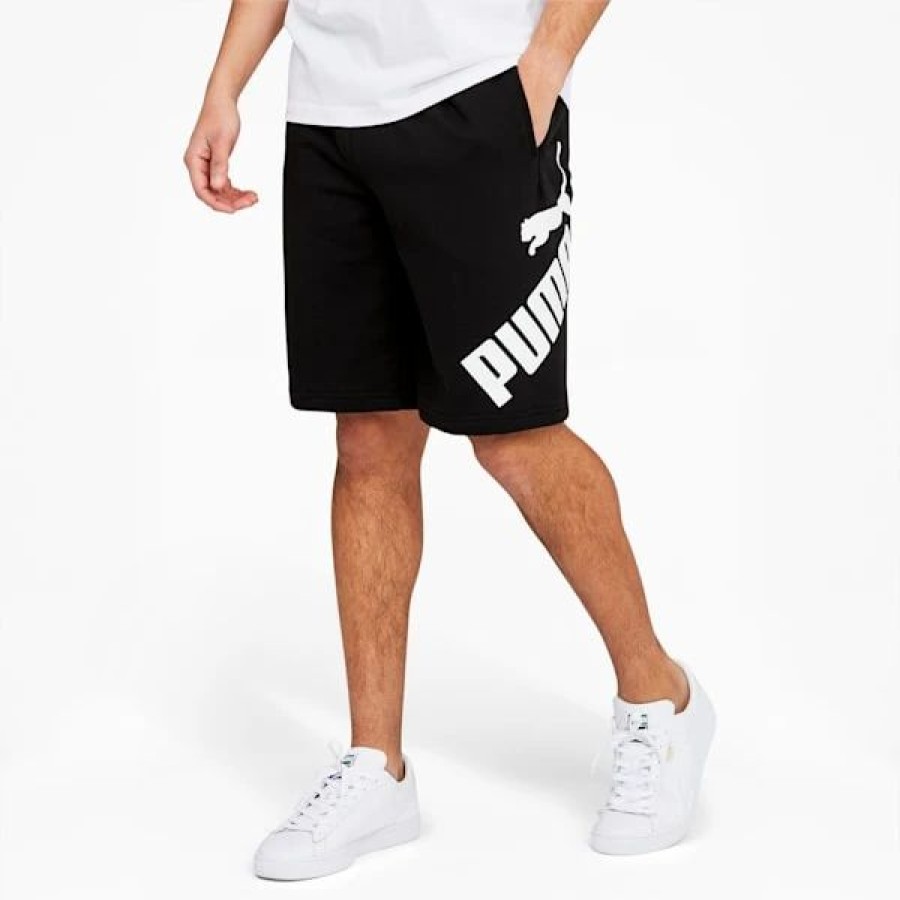 Clothing * | 10 Big Logo Men'S Shorts Puma Black