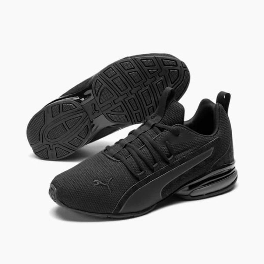 Shoes * | Axelion Nxt Camo Wide Men'S Running Shoes Puma Black-Castlerock