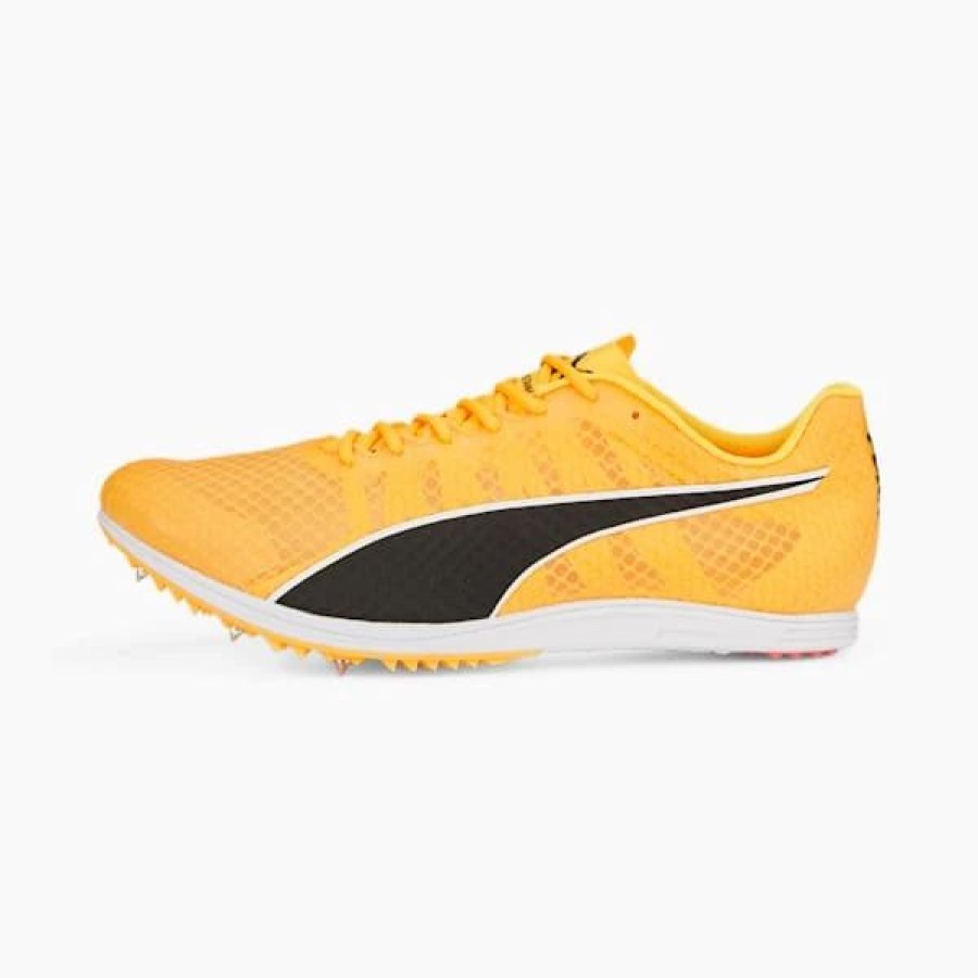 Shoes * | Evospeed Distance 11 Men'S Track And Field Shoes Sun Stream-Puma Black-Puma Silver