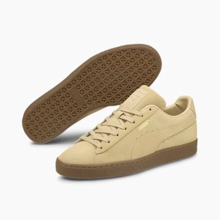 Shoes * | Puma Suede Gum Men'S Sneakers Pebble-Gum