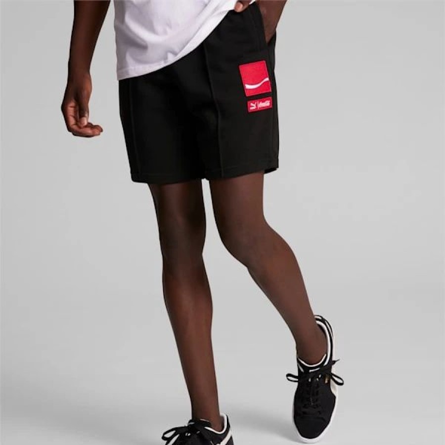 Clothing * | Puma X Coca-Cola Men'S Shorts Puma Black