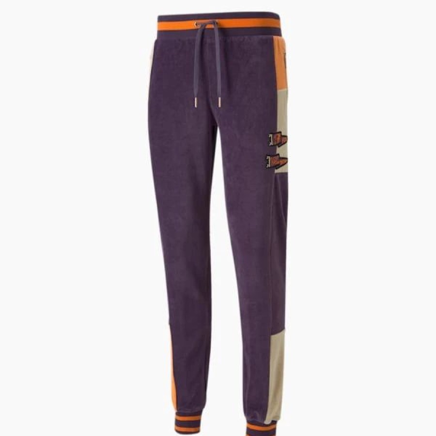 Clothing * | Puma We Are Legends Men'S Track Pants Sweet Grape : Sold Out