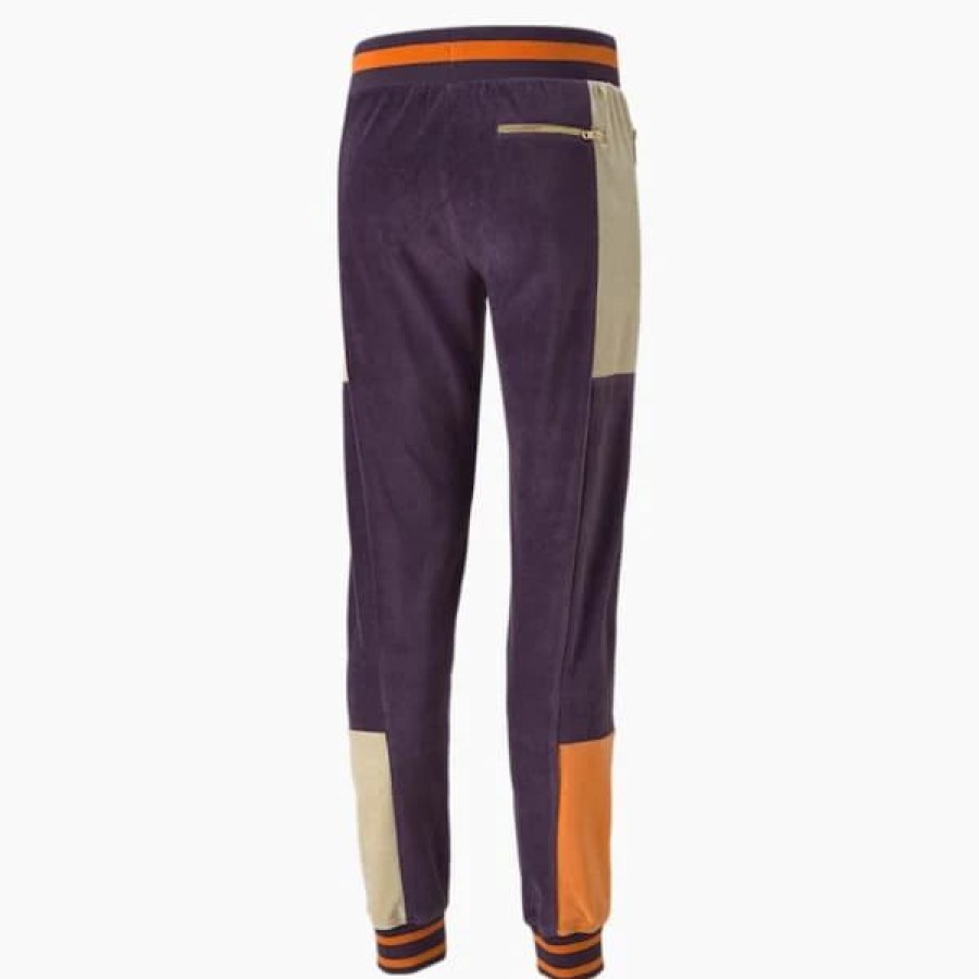 Clothing * | Puma We Are Legends Men'S Track Pants Sweet Grape : Sold Out