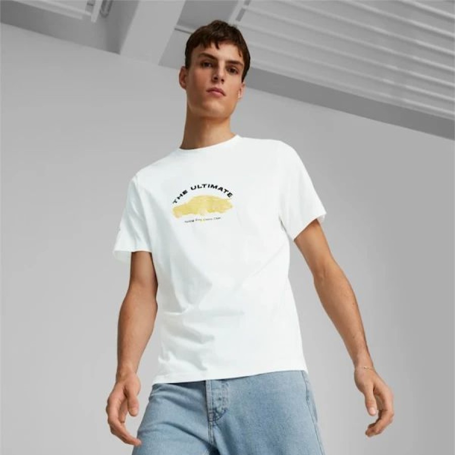 Sports * | Porsche Legacy Men'S Graphic Tee Puma White